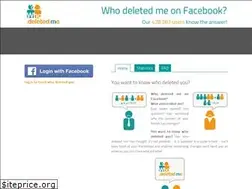 Sites similar to deleted.me