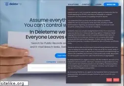 Sites similar to deleteme.com