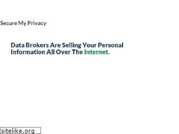 Sites similar to deletemyinfo.com