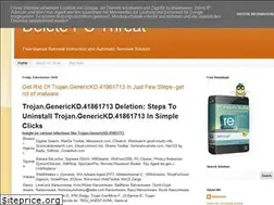 Sites similar to deletepcthreat.blogspot.com