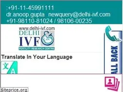 Sites similar to delhi-ivf.com