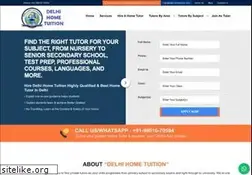 Sites similar to delhihometuition.com