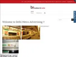 Sites similar to delhimetroadvertising.com