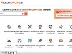 Sites similar to delhionline.com