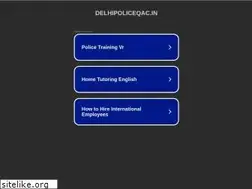 Sites similar to delhipoliceqac.in
