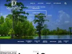 Sites similar to delhommefuneralhome.com