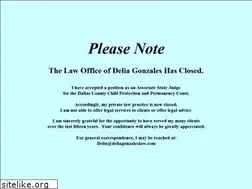 Sites similar to deliagonzaleslaw.com