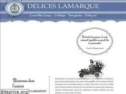 Sites similar to deliceslamarque.com