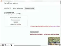 Sites similar to deliciasprehispanicas.blogspot.com