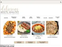 Sites similar to deliciousmeetshealthy.com