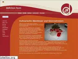 Sites similar to delicioustours.com