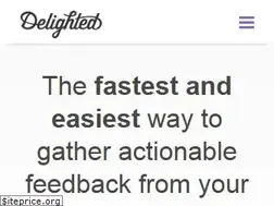Sites similar to delighted.com