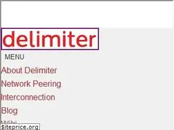 Sites similar to delimiter.com
