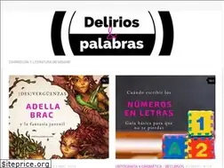 Sites similar to deliriosypalabras.com