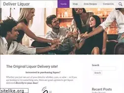 Sites similar to deliverliquor.com