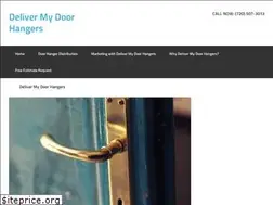 Sites similar to delivermydoorhangers.com