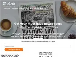 Sites similar to delivermynewspaper.co.uk