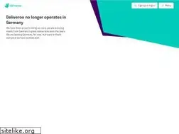 Sites similar to deliveroo.de