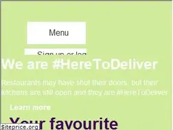 Sites similar to deliveroo.net