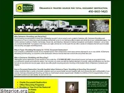Sites similar to delmarvashredding.com