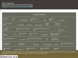 Sites similar to deloge.de