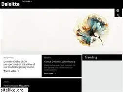 Sites similar to deloitte.lu