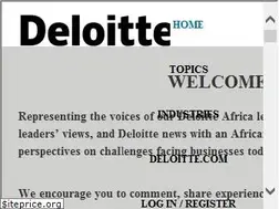 Sites similar to deloitteblog.co.za