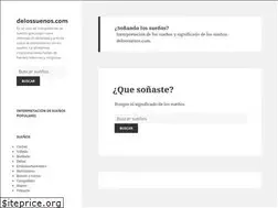 Sites similar to delossuenos.com