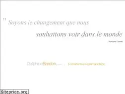 Sites similar to delphinebardon.com