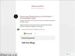 Sites similar to delpierosysadmin.wordpress.com