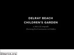 Sites similar to delraybeachchildrensgarden.org