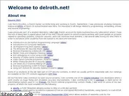 Sites similar to delroth.net