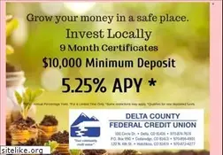 Sites similar to deltacountyfcu.com