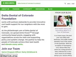 Sites similar to deltadentalcofoundation.org