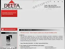 Sites similar to deltashred.com