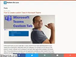 Sites similar to delucagiuliano.com