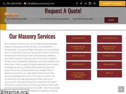Sites similar to delucamasonry.com