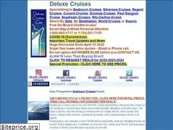 Sites similar to deluxecruises.com
