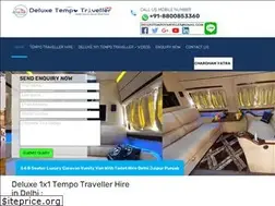 Sites similar to deluxetempotraveller.com
