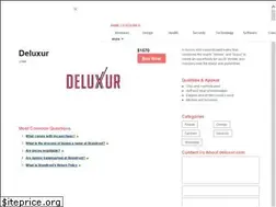 Sites similar to deluxur.com