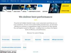 Sites similar to demagcranes.com