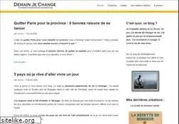 Sites similar to demainjechange.com