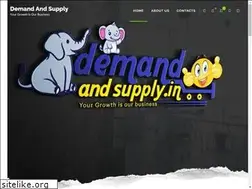 Sites similar to demandandsupply.in