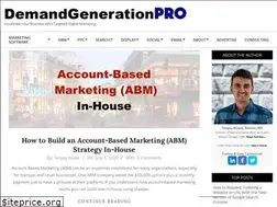Sites similar to demandgenerationpro.com