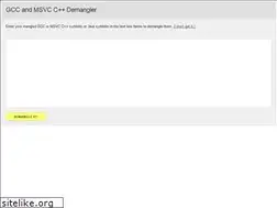 Sites similar to demangler.com