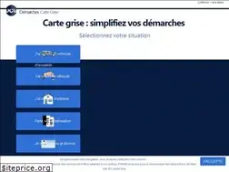 Sites similar to demarchescartegrise.com