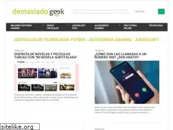 Sites similar to demasiadogeek.net