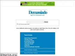 Sites similar to demassiado.com
