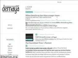 Sites similar to demaya.de