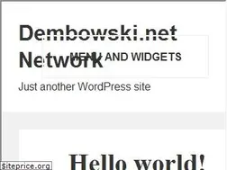 Sites similar to dembowski.net